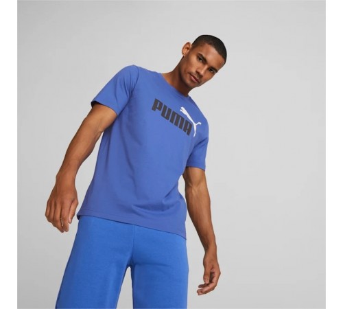 4k Puma 586579-92 Essentials big Logo Men's - royal-blue/black/white